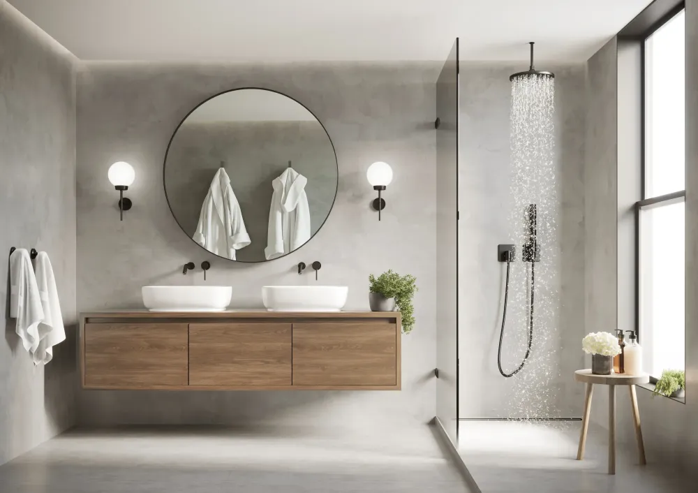 Salle de bain sobre